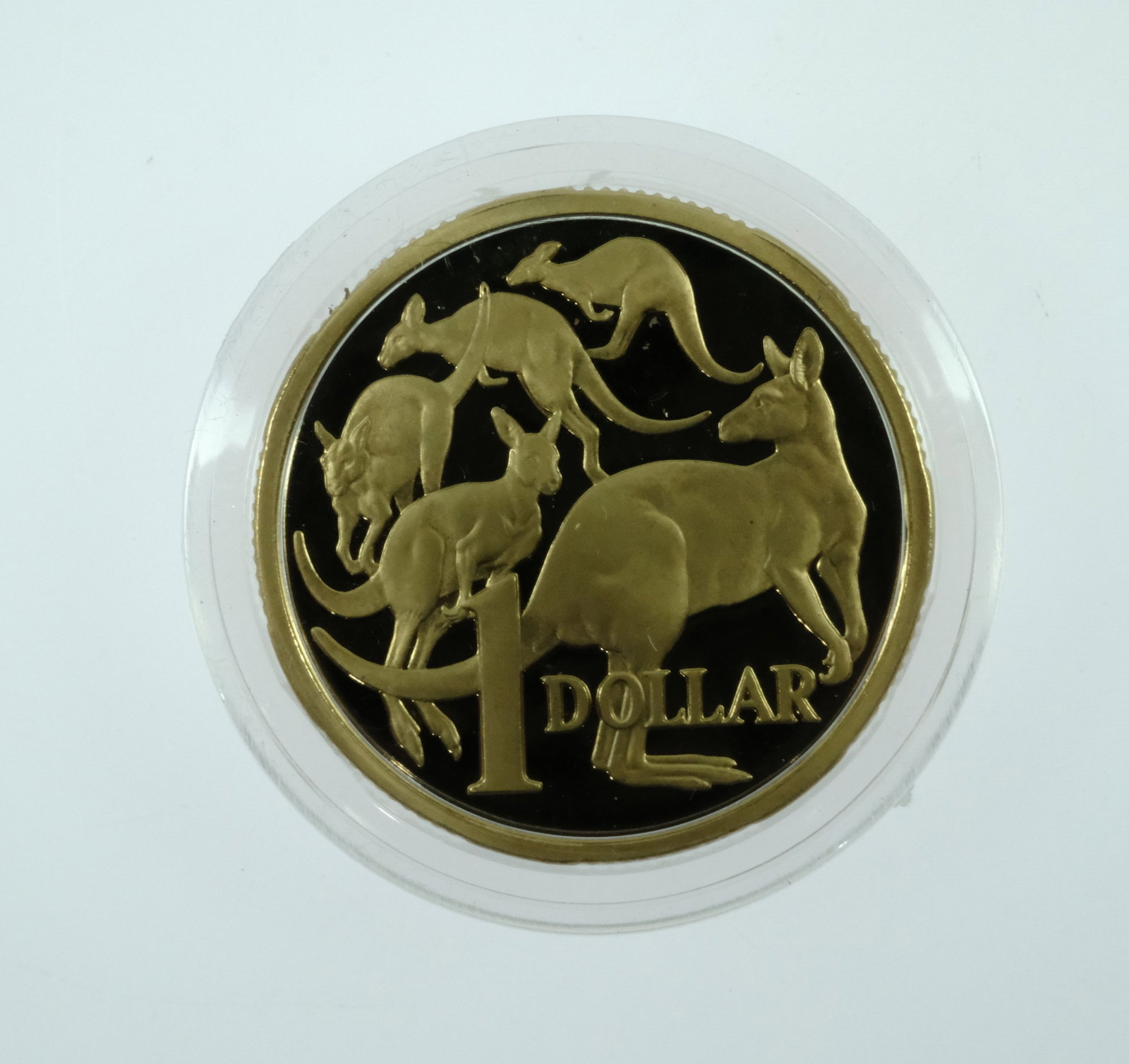 Australia 1984 $1 Proof & Uncirculated Al-Br Coins (2 items) - 3