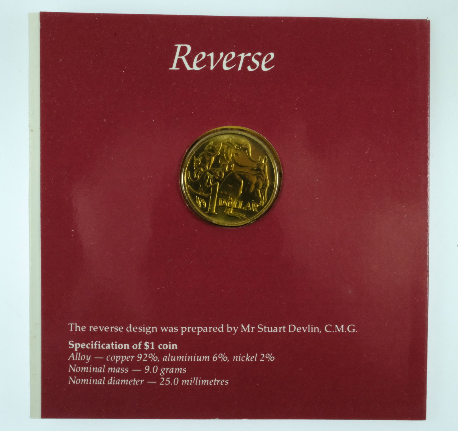 Australia 1984 $1 Proof & Uncirculated Al-Br Coins (2 items) - 7