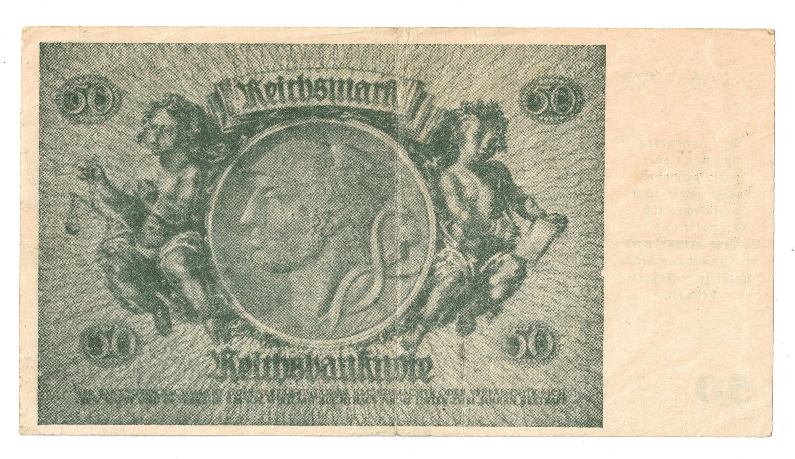 Graz, Linz & Salzburg Austria 'Emergency' 50 Mark (1945), Crisp good Very Fine - Scarce - 2