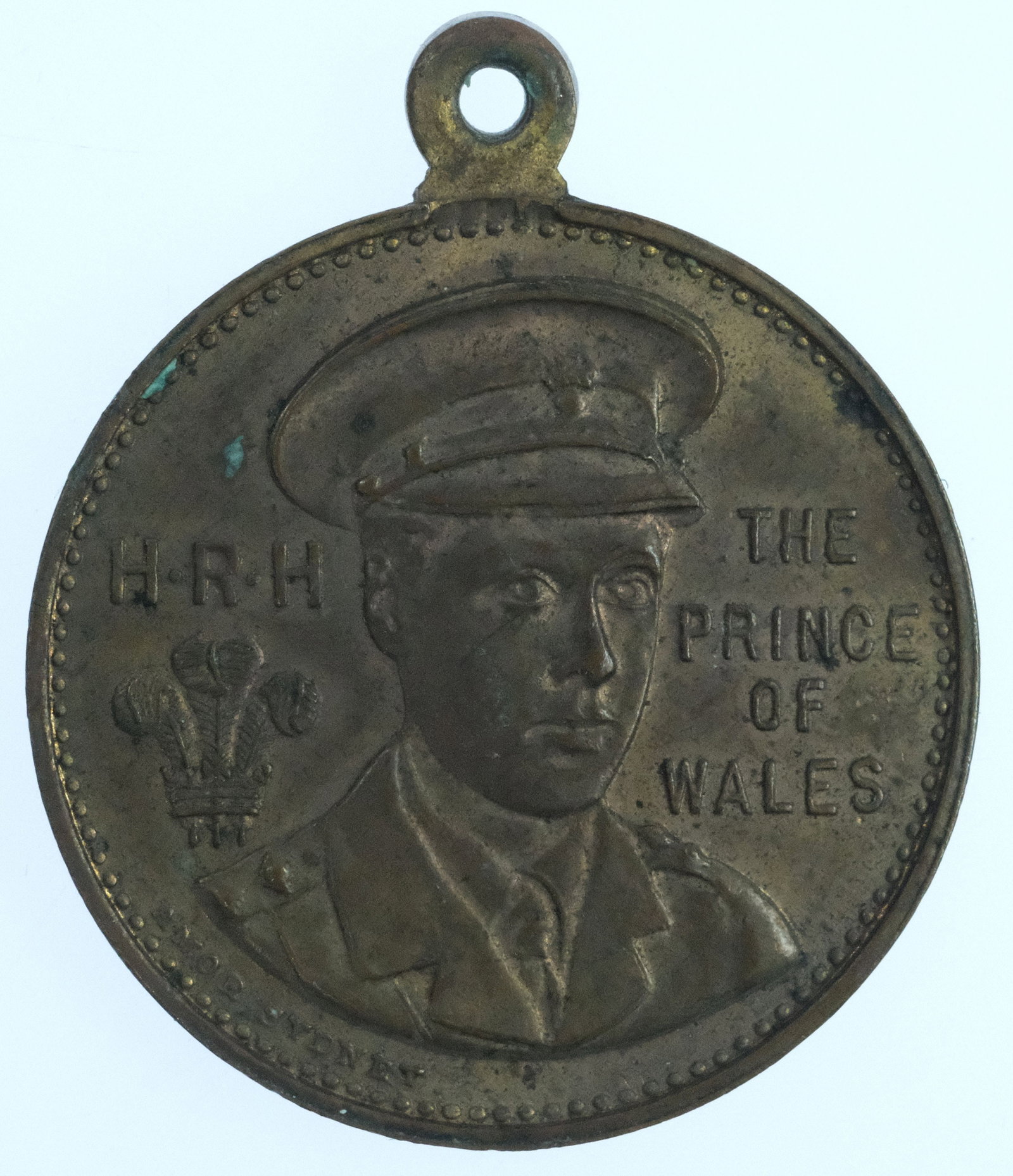 Australia 1920 'Visit of the Prince of Wales' Bronze Medalet, Uncirculated - 2