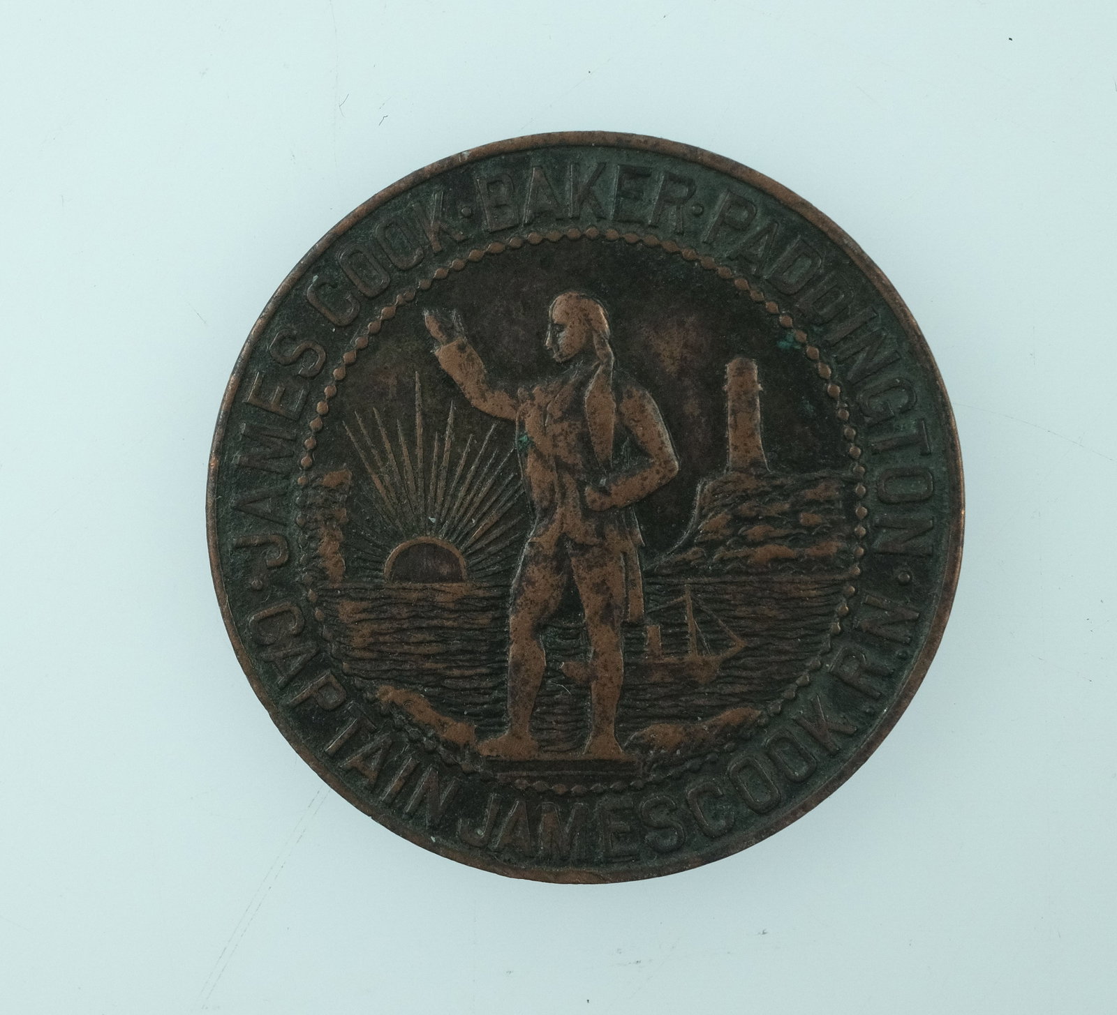 Australia 1901 'Cooks Bakery Paddington Sydney' Medalet, Very Fine - 2