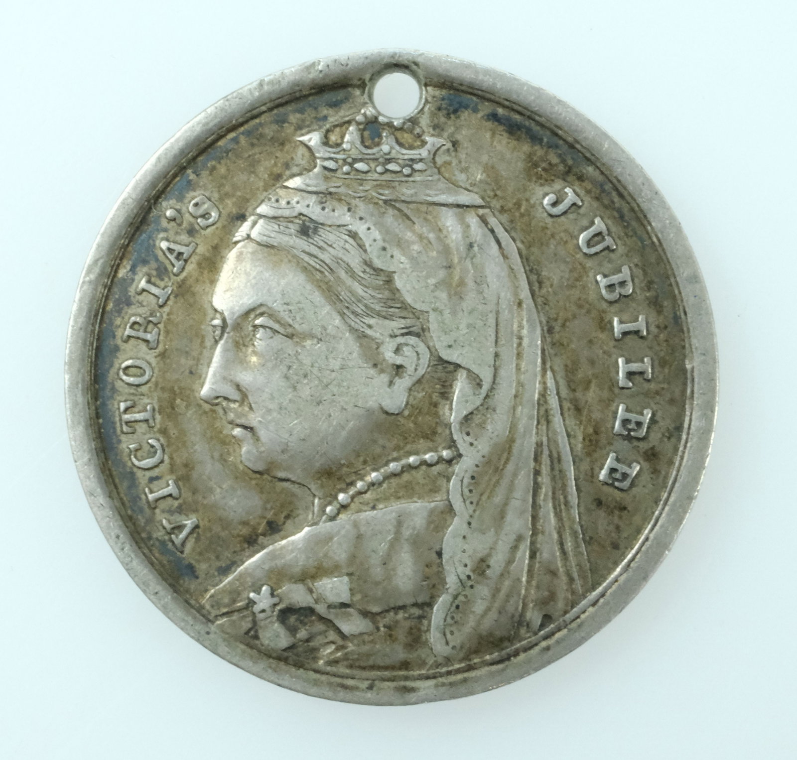 Australia 1887 Maldon 'Victoria's Jubilee' Silver Medalet, good Very Fine - 2