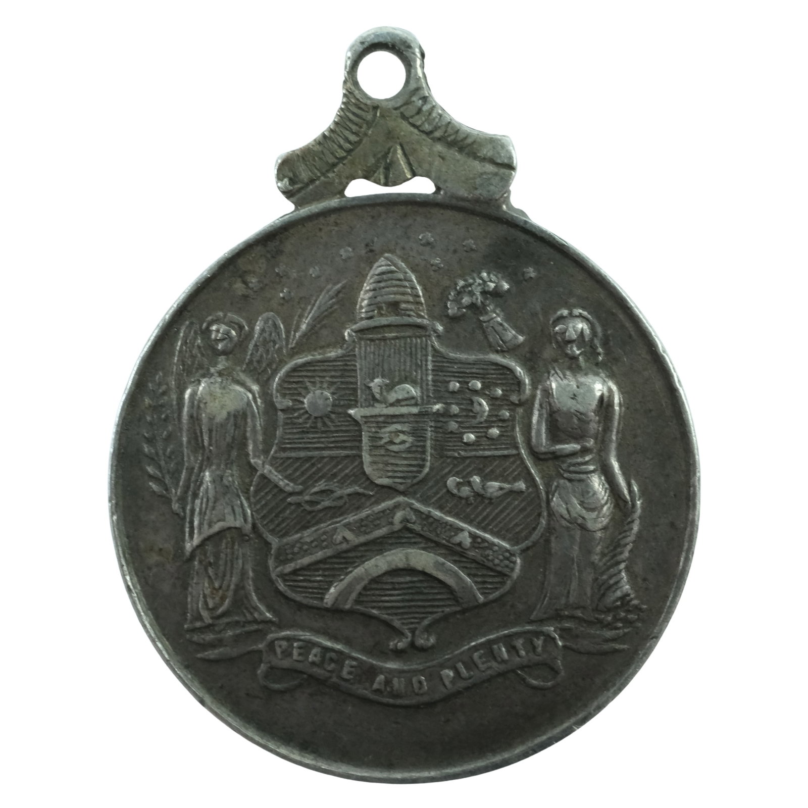 Australia 1885 'Rechabite Jubilee' Silver Medalet, about Extremely Fine: Carlisle# 1885/15. A Rechabite is a person who abstains from alcohol. Size Diameter 22mm Medium Collectables