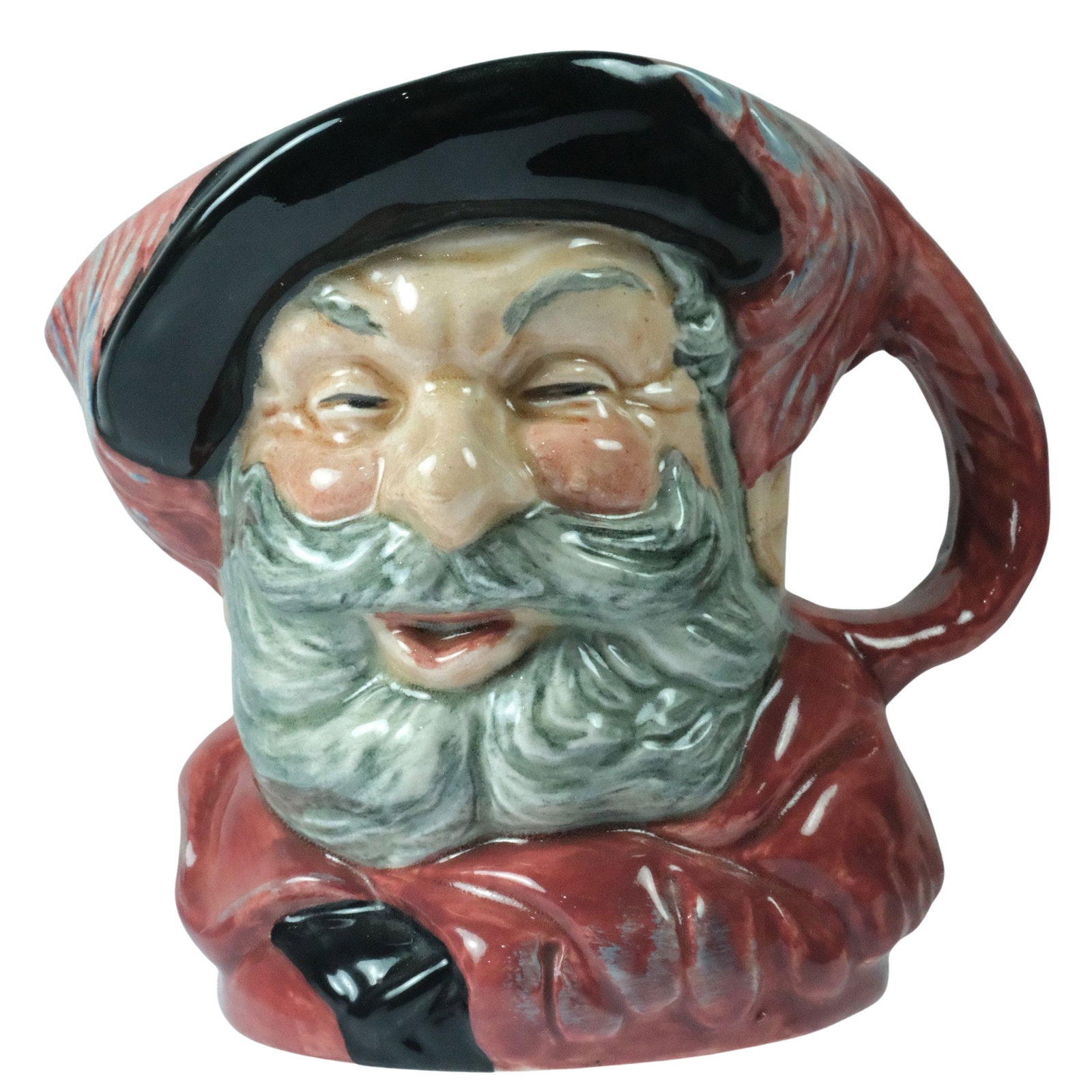 Royal Doulton 'Falstaff' Character Toby Jug: . Size Stands 9cm Medium Art & Antiques