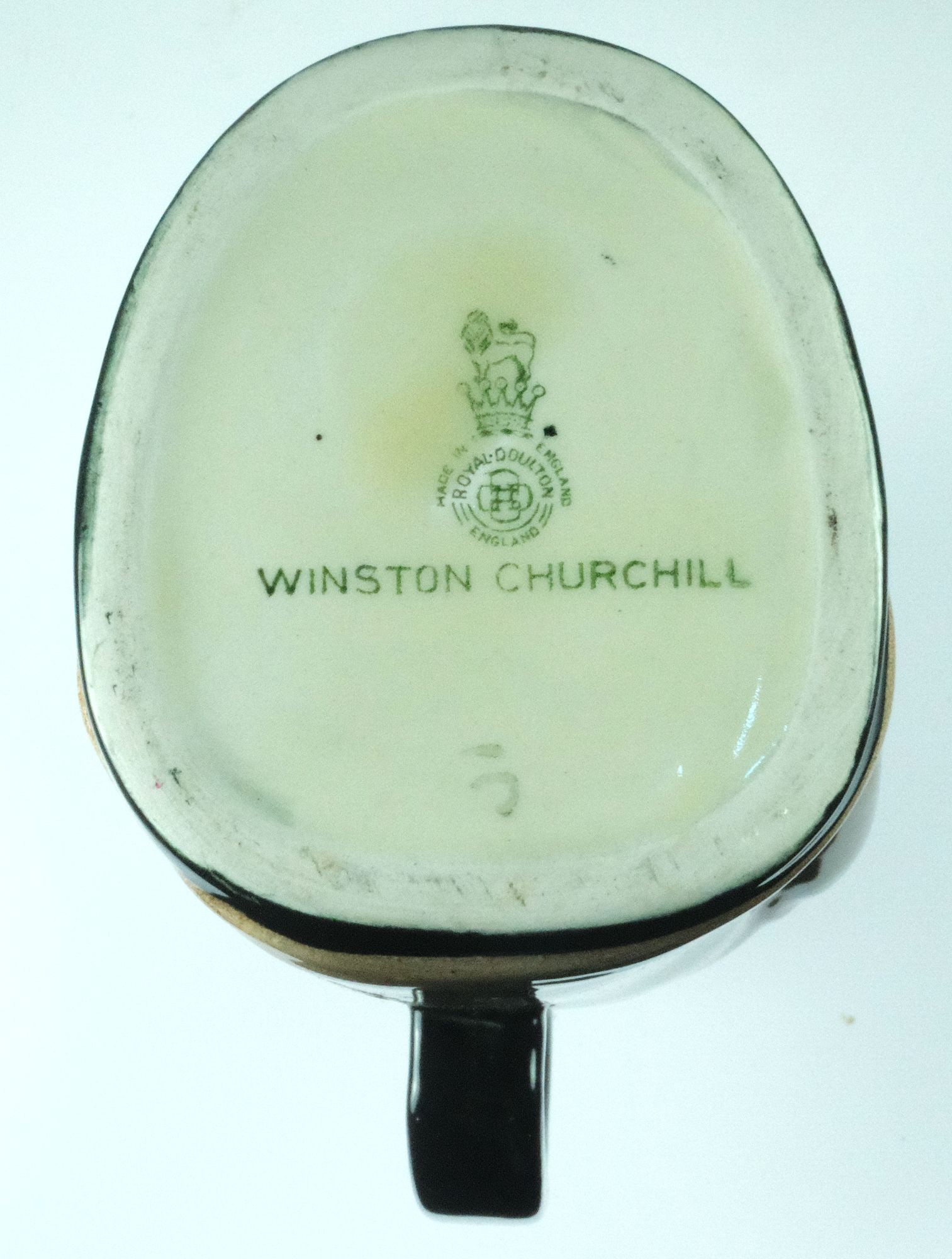 Royal Doulton 'Winston Churchill' Character Toby Jug - 2