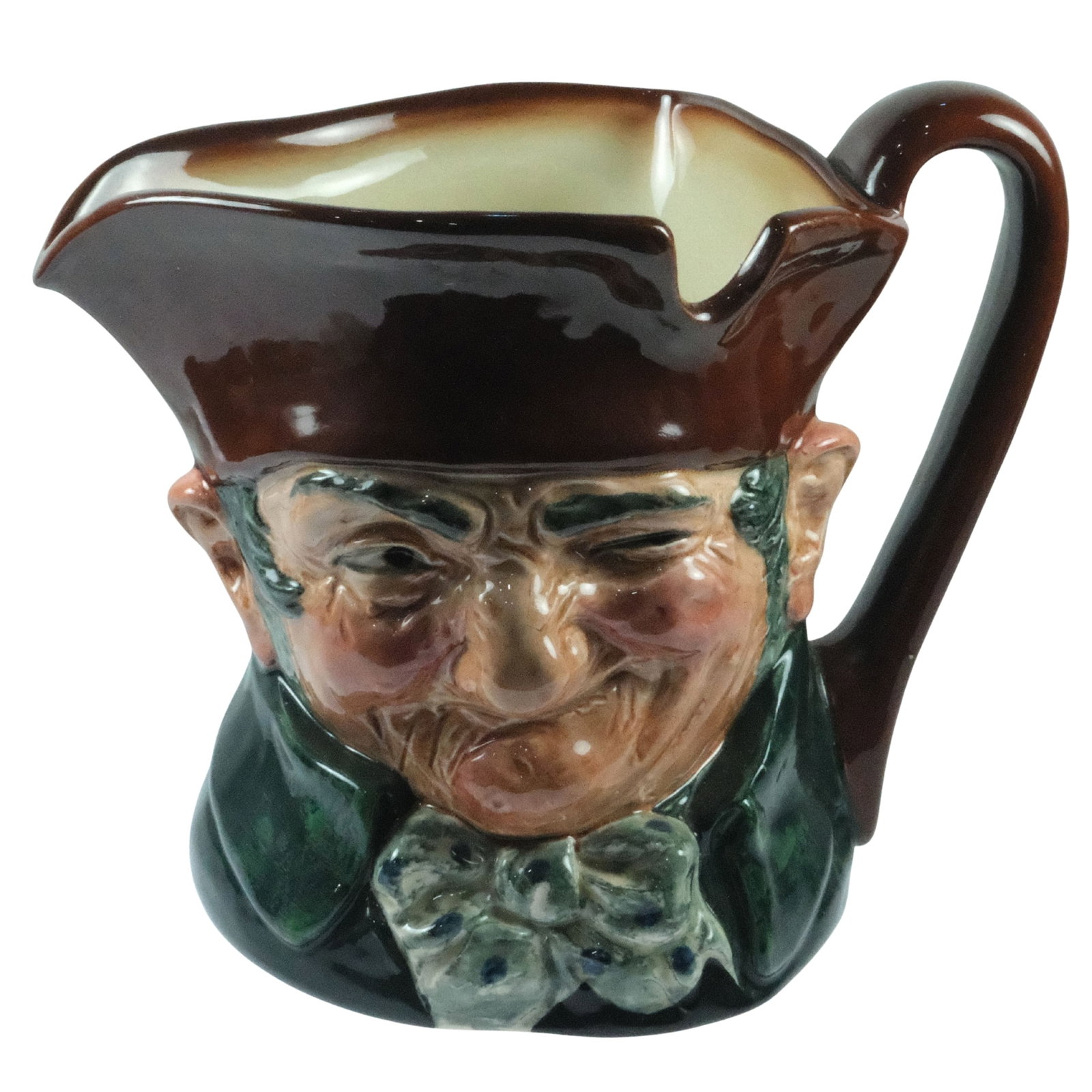 Royal Doulton 'Old Charley' Character Toby Jug: . Size Stands 15.5cm Medium Art & Antiques