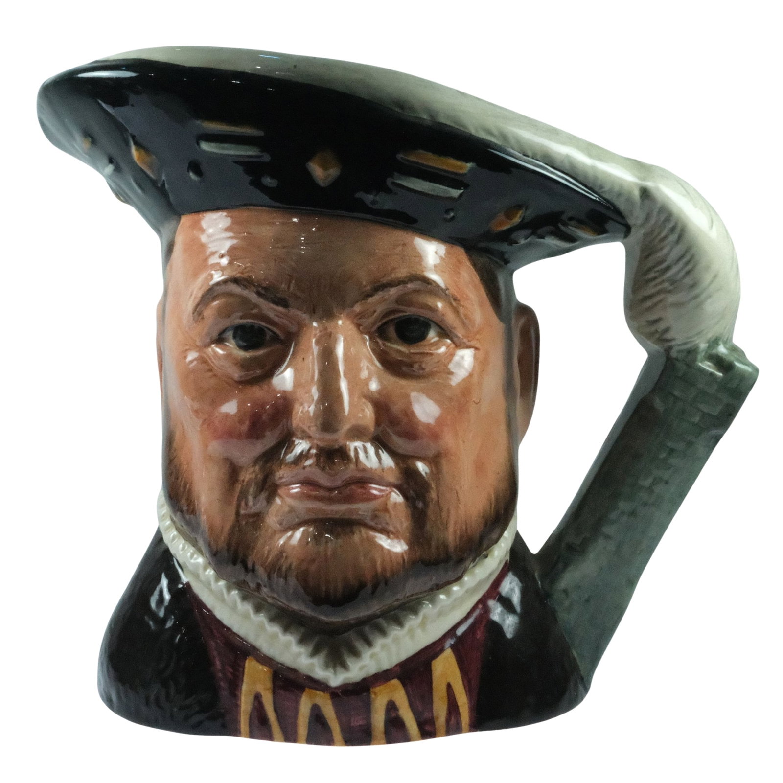 Royal Doulton 'Henry VIII' Character Toby Jug: . Size Stands 17cm Medium Art & Antiques