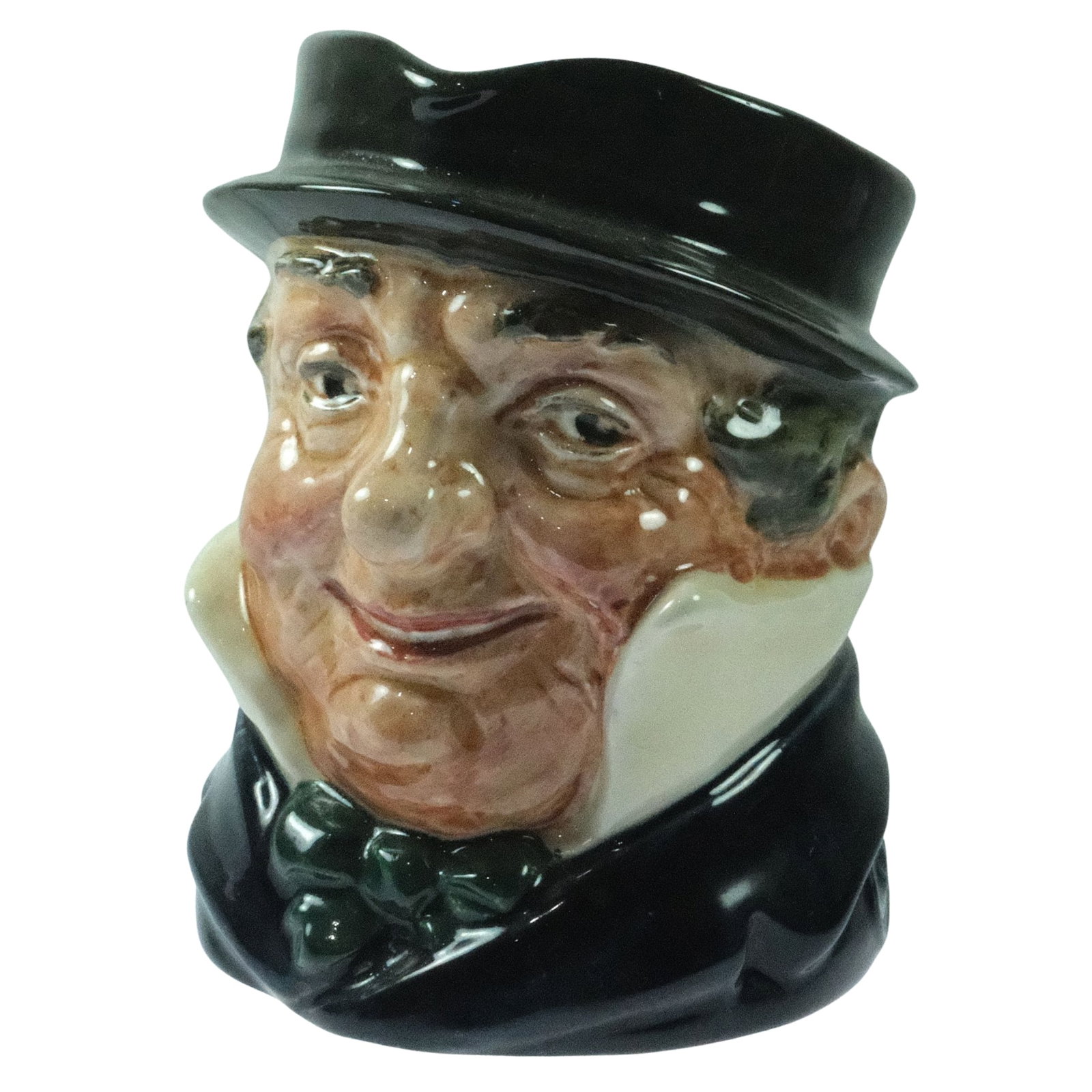 Royal Doulton 'Cap'n Cuttle' Character Toby Jug: . Size Stands 10.5cm Medium Art & Antiques