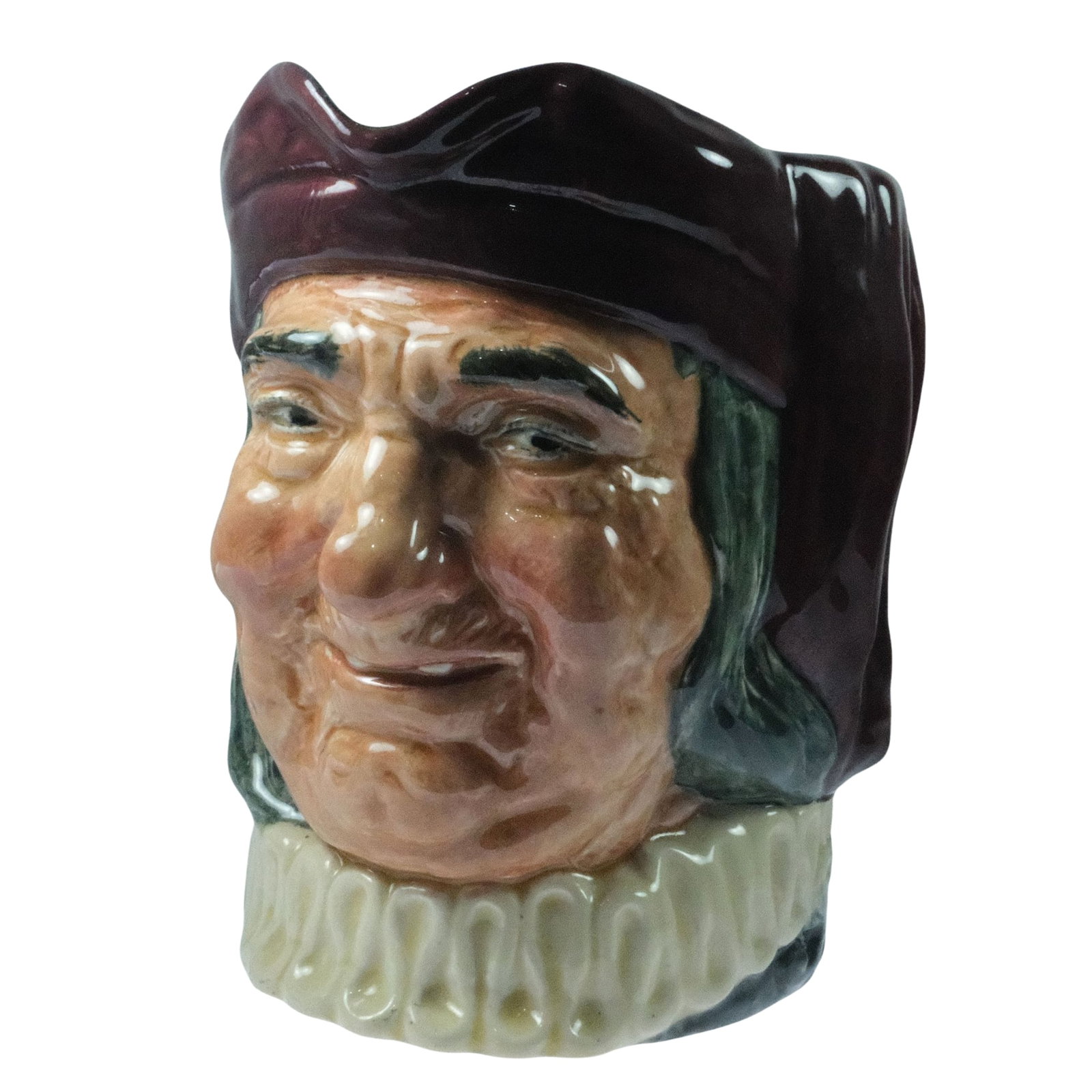 Royal Doulton 'Simon the Cellarer' Character Toby Jug: . Size Stands 16cm Medium Art & Antiques