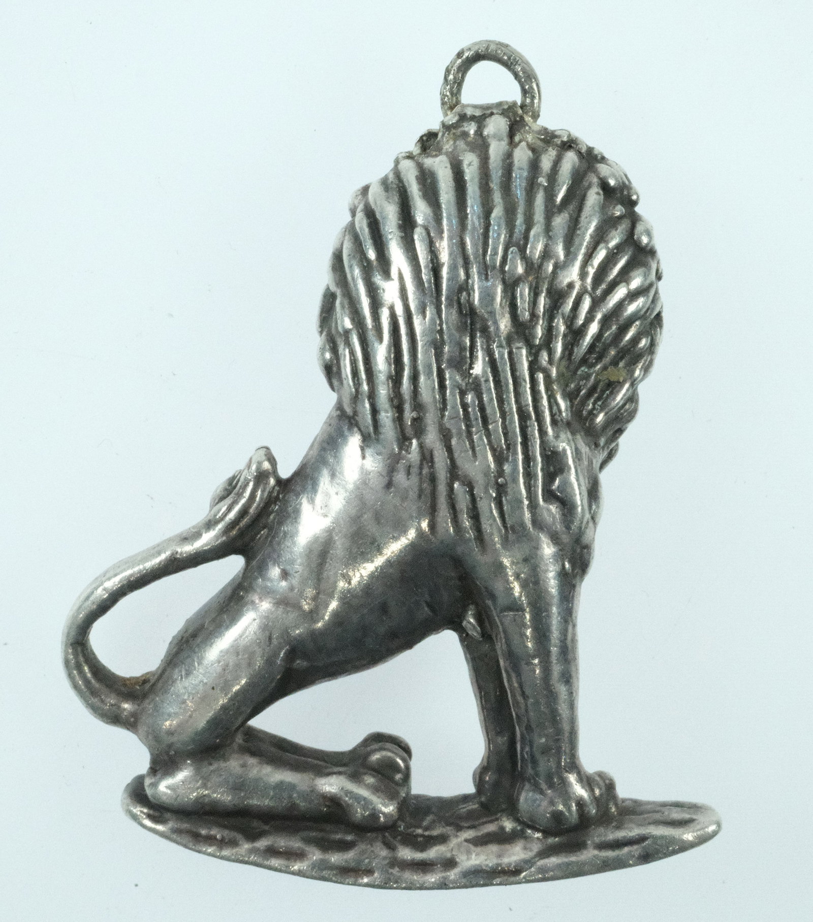 Vintage Lion Pendant in Sterling (925) Silver - 2