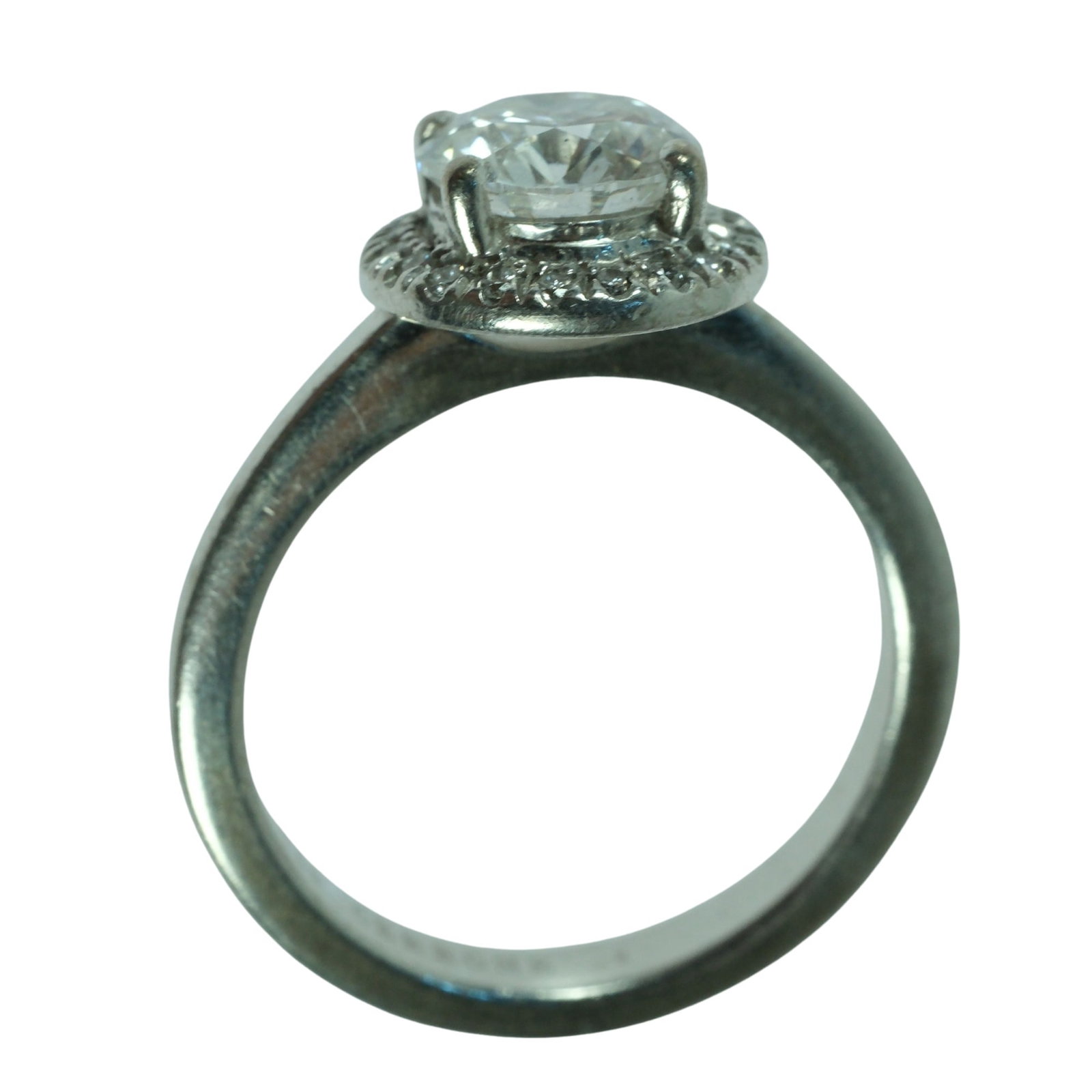 Bespoke One Carat Wedding Ring in 18ct White Gold - 2