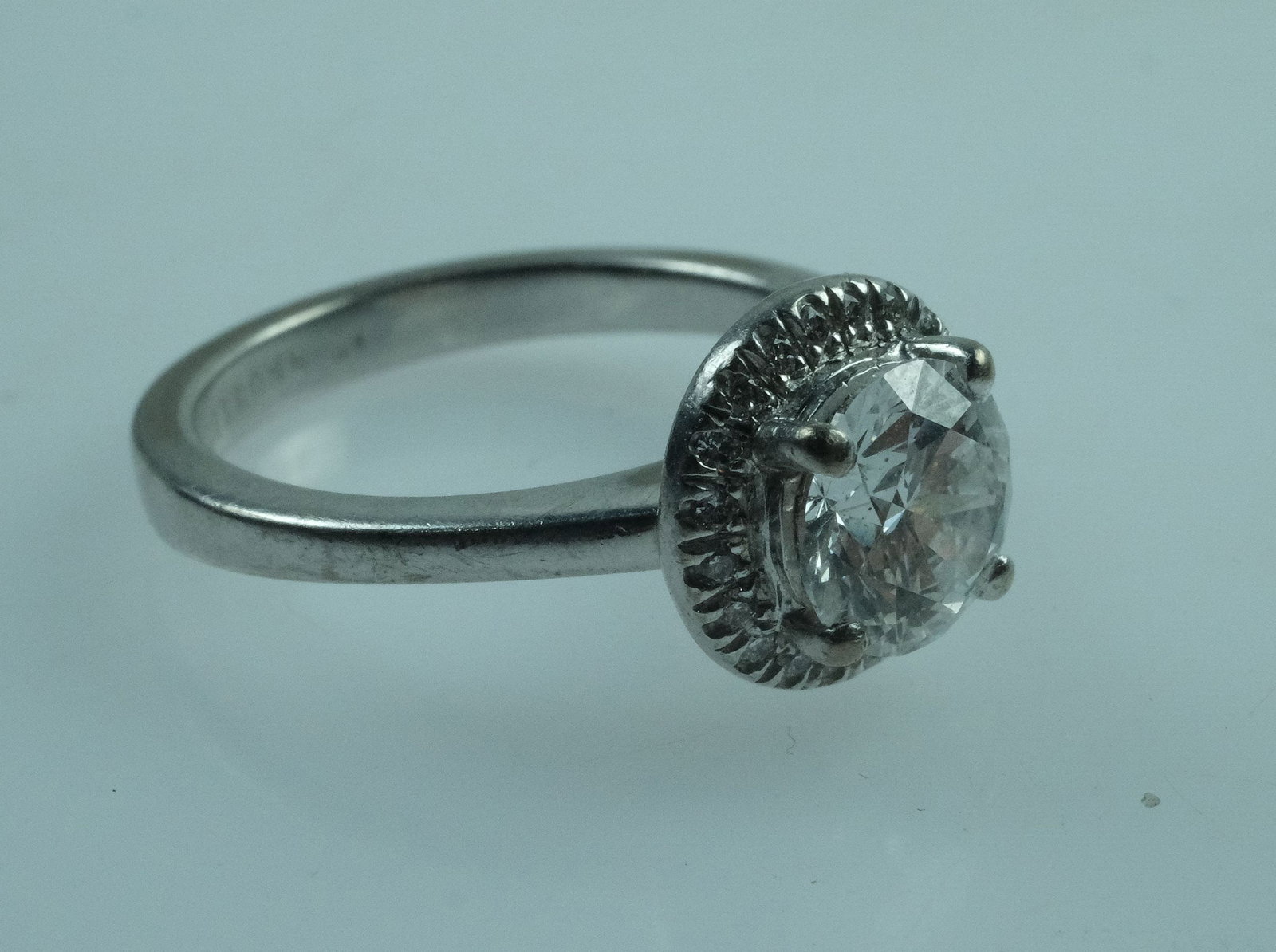 Bespoke One Carat Wedding Ring in 18ct White Gold - 3