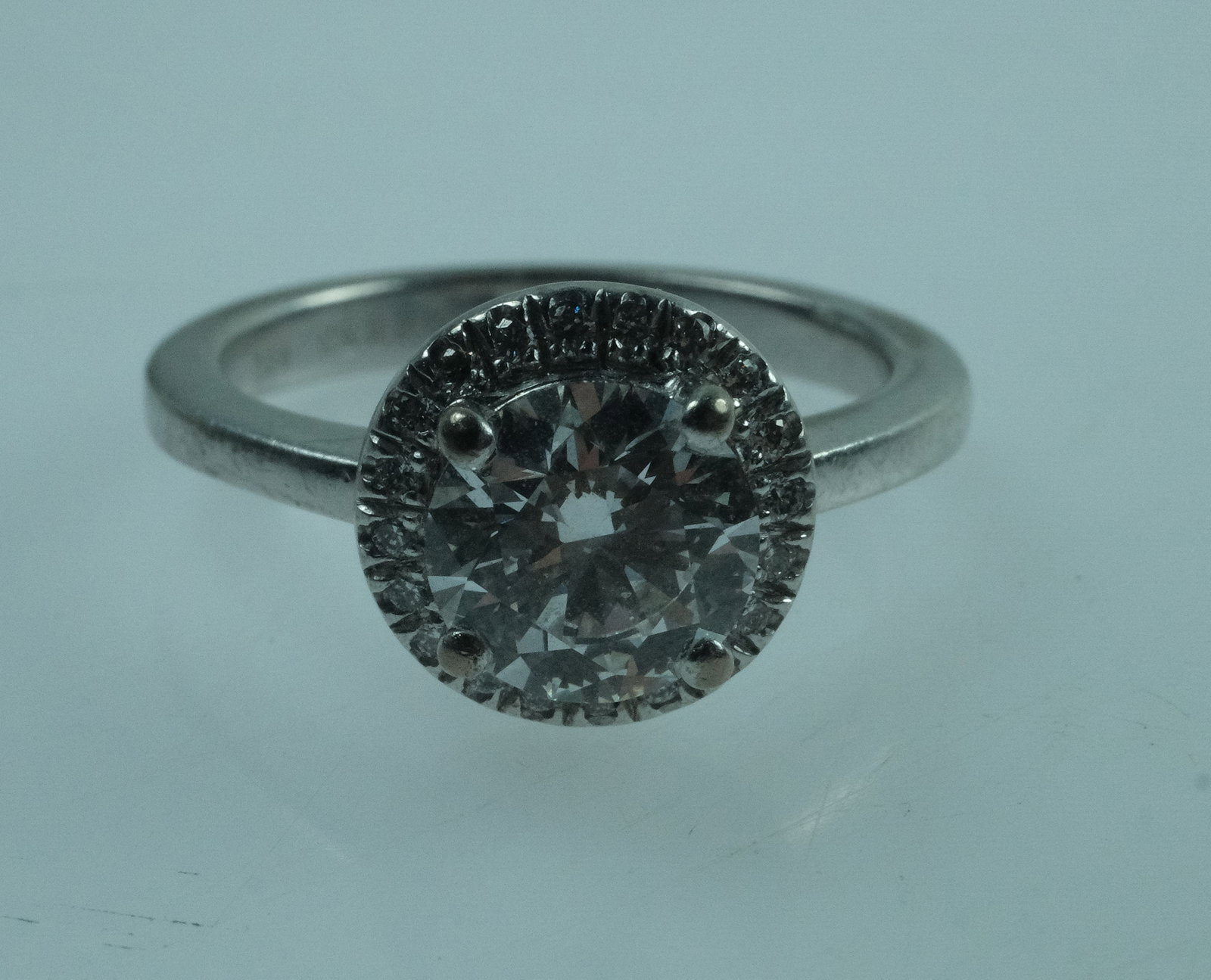 Bespoke One Carat Wedding Ring in 18ct White Gold - 4