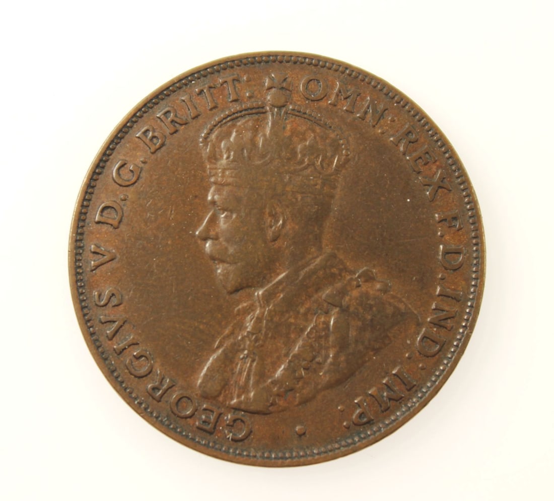Australia 1930 'Indian Obverse' 1d, good Fine - 2