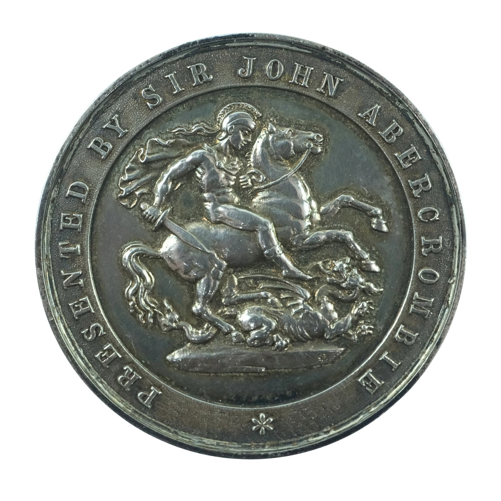 Great Britain 'Abercrombie Scratch Challenge Cup' Silver (925) Award Medal, about Uncirculated: Obv 1 - Rev B Size ASW 0.8232 Troy oz Medium Collectables
