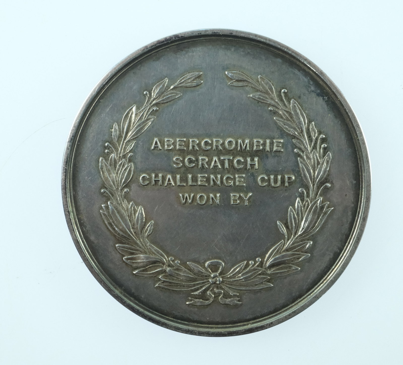 Great Britain 'Abercrombie Scratch Challenge Cup' Silver (925) Award Medal, about Uncirculated - 2
