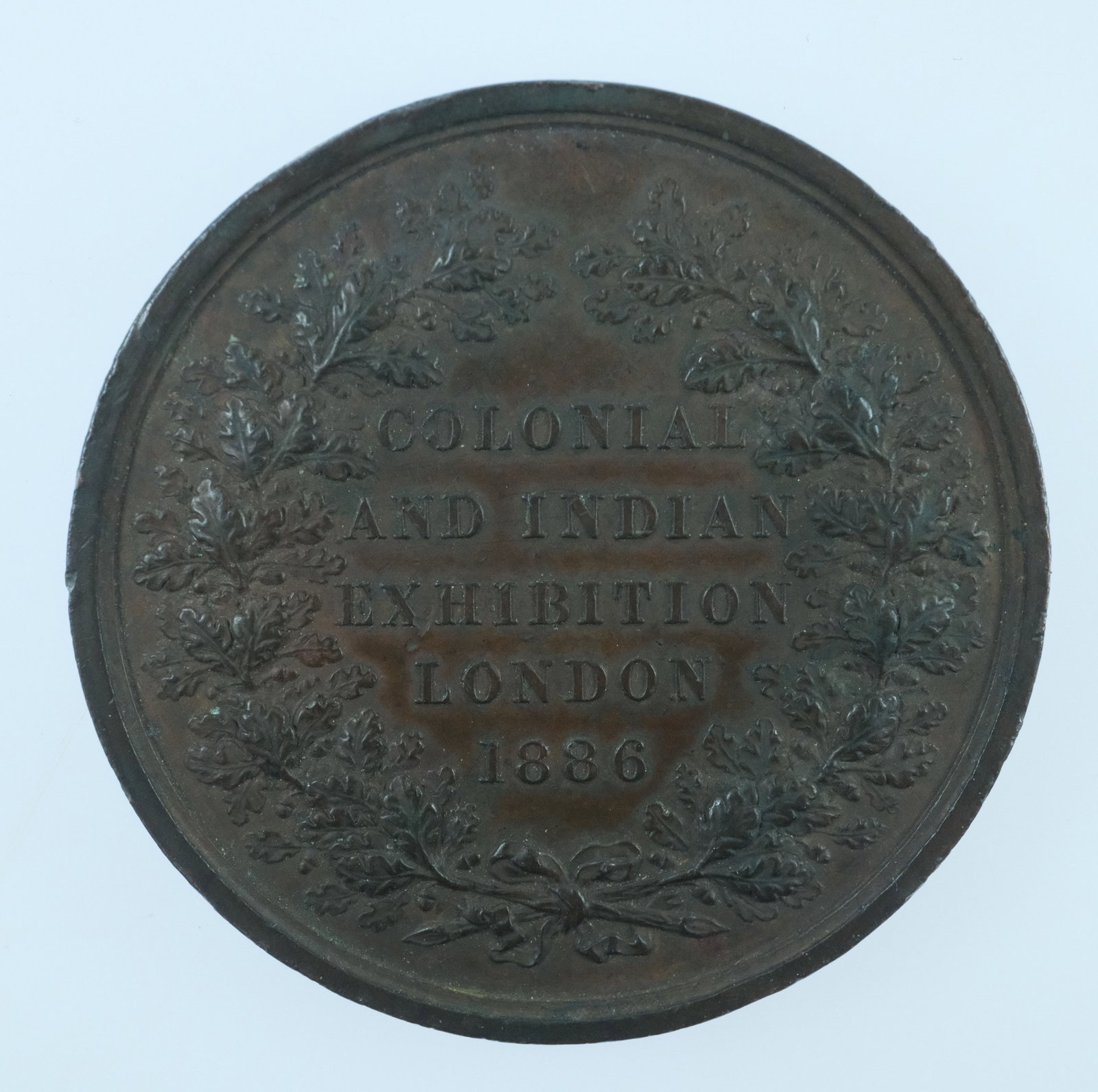 Great Britain 1886 'Colonial and India Exhibition London' Bronze Medal, Extremely Fine details: . Size Diameter 55mm Medium Collectables