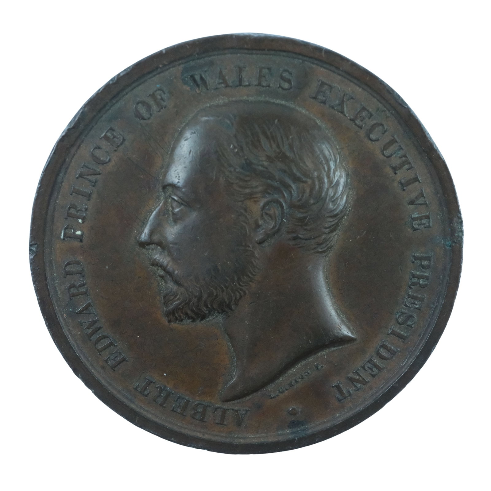 Great Britain 1886 'Colonial and India Exhibition London' Bronze Medal, Extremely Fine details - 2