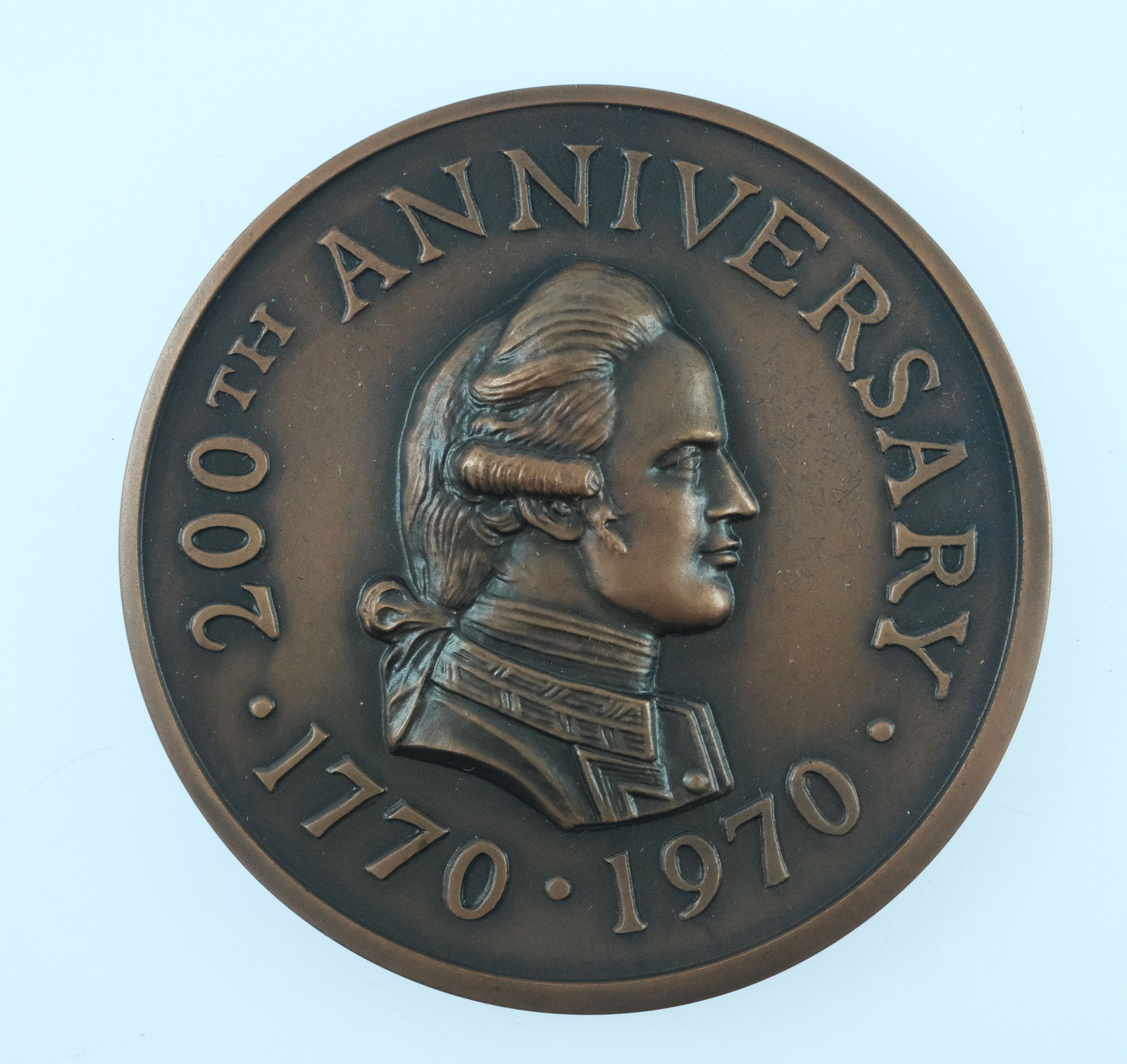 Australia 1770 - 1970 'NSW Captain Cook Bi-Centenary' Bronze Medal, Uncirculated cased - 4