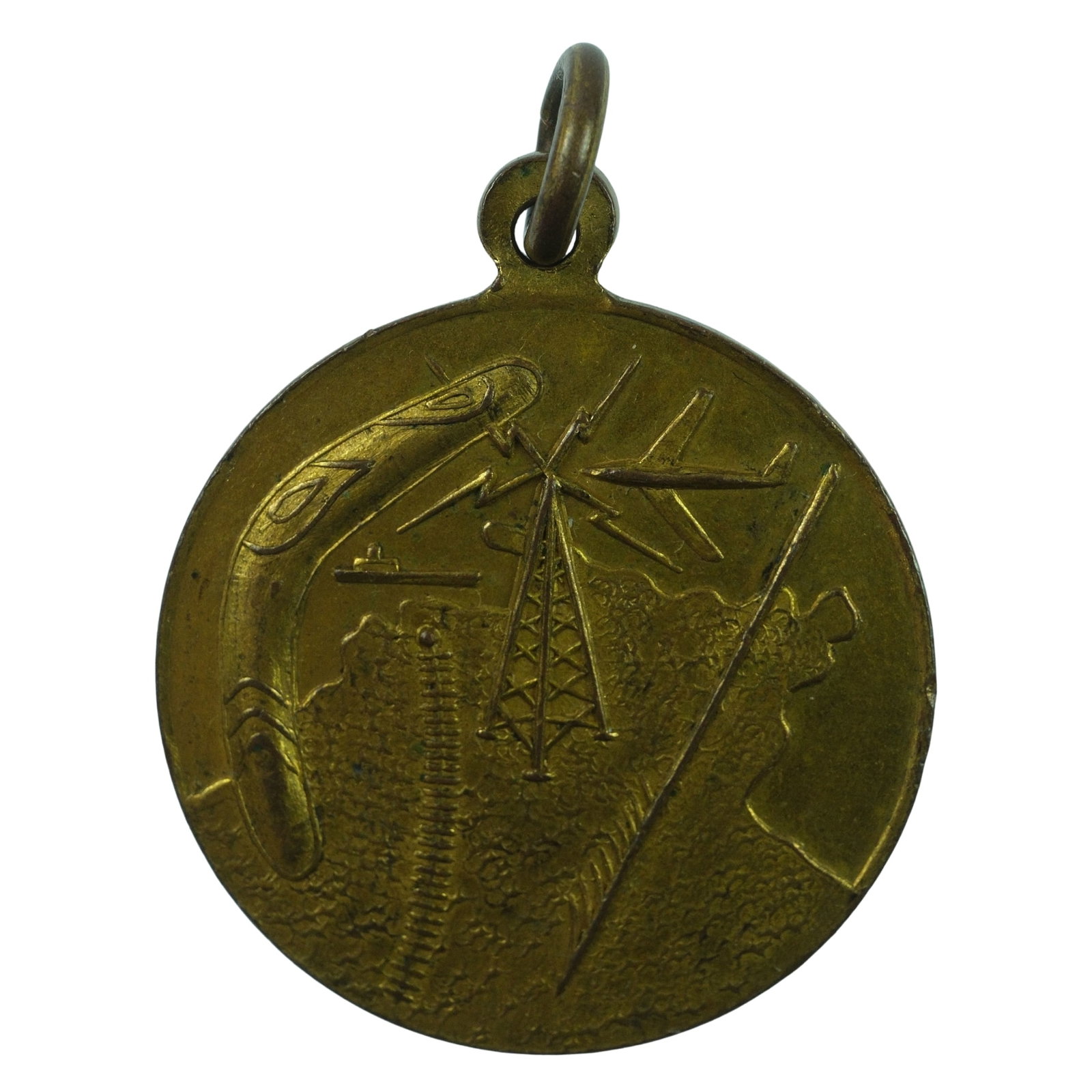 Australia 1969 'Centenary of Darwin' Gilt Brass Medalet,: Carlisle# 1969/13 Size Diameter 30mm Medium Collectables