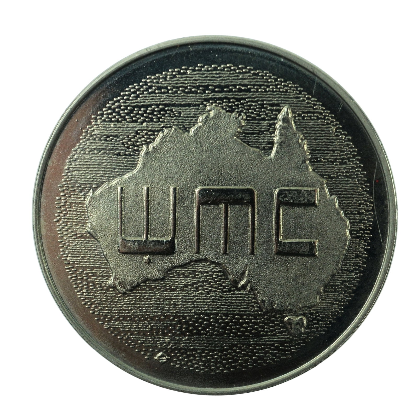 Australia 1967 'Western Mining Co - First Nickel Mine' Nickel Medal, Uncirculated: Carlisle# 1967/8. Mintage 3,000. 22 Grams of Pure Nickel. Size Diameter 37mm Medium Collectables
