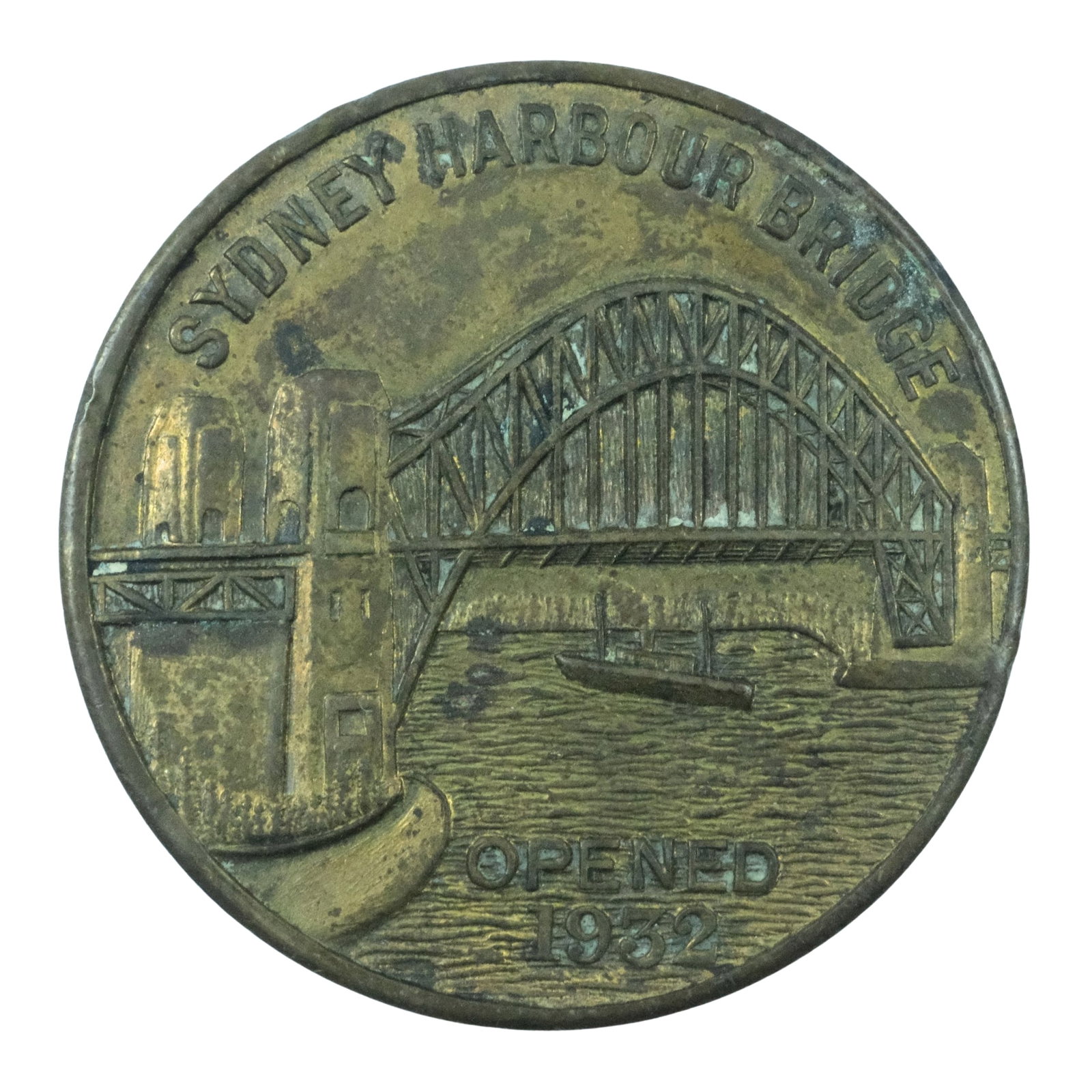 Australia 1932 'Opening of The Sydney Harbour Bridge' Bronze Medal Choice Uncirculated: With Marcus Clarke Reverse. Carlisle #1932/3 Size Diameter 38mm Medium Collectables