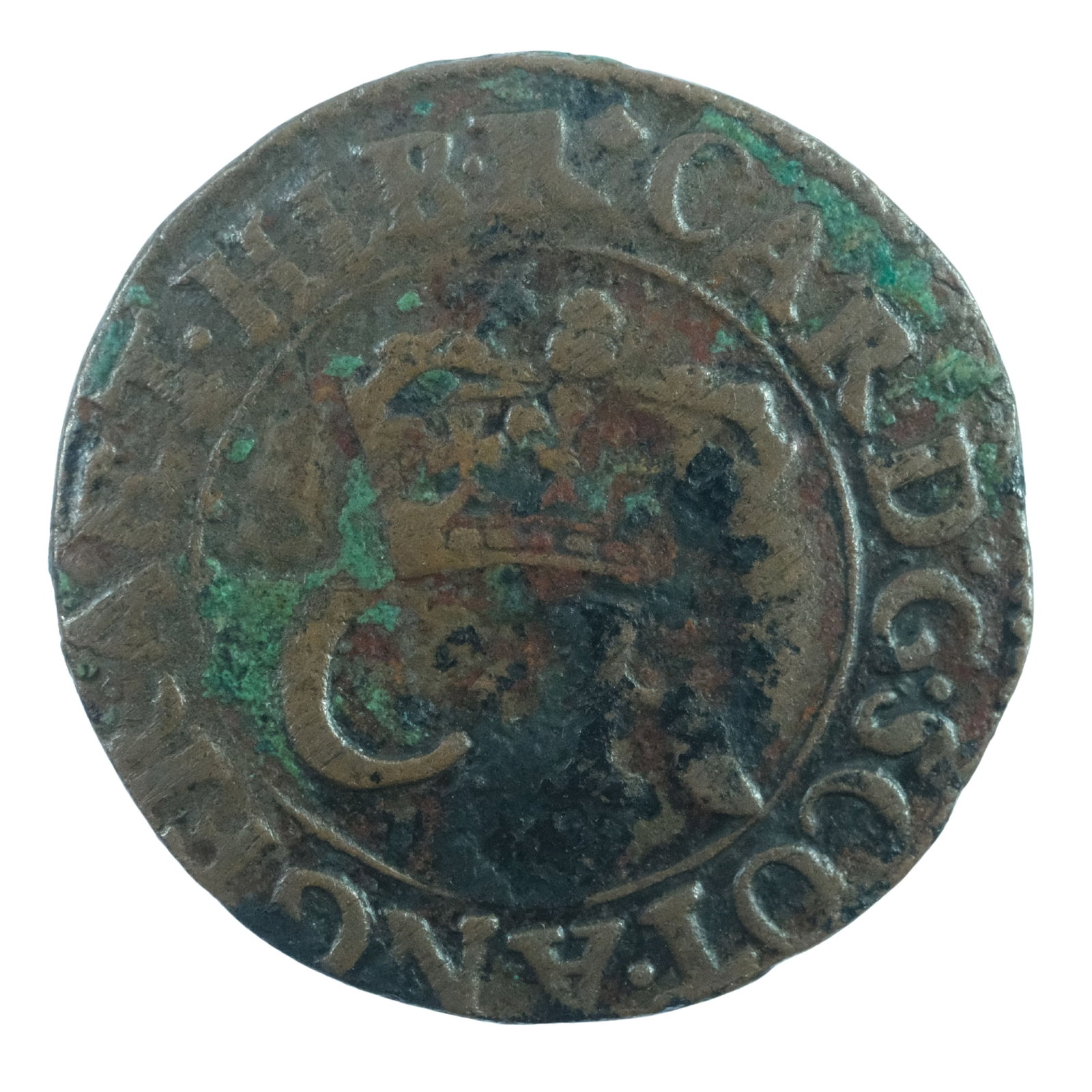 Scotland 1625-49 Charles I Transitional Twopence, good Fine (1 of 2)
