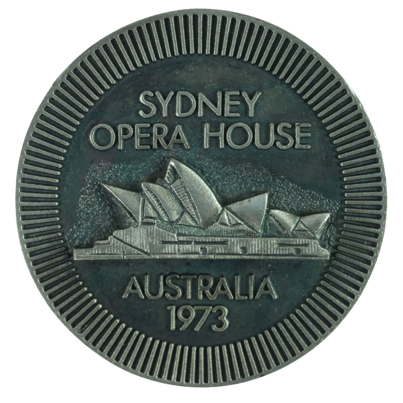 Australia 1973 'Opening of the Sydney Opera House' Medal, Uncirculated: Carlisle# 1973/12 Size Diameter 43mm Medium Collectibles