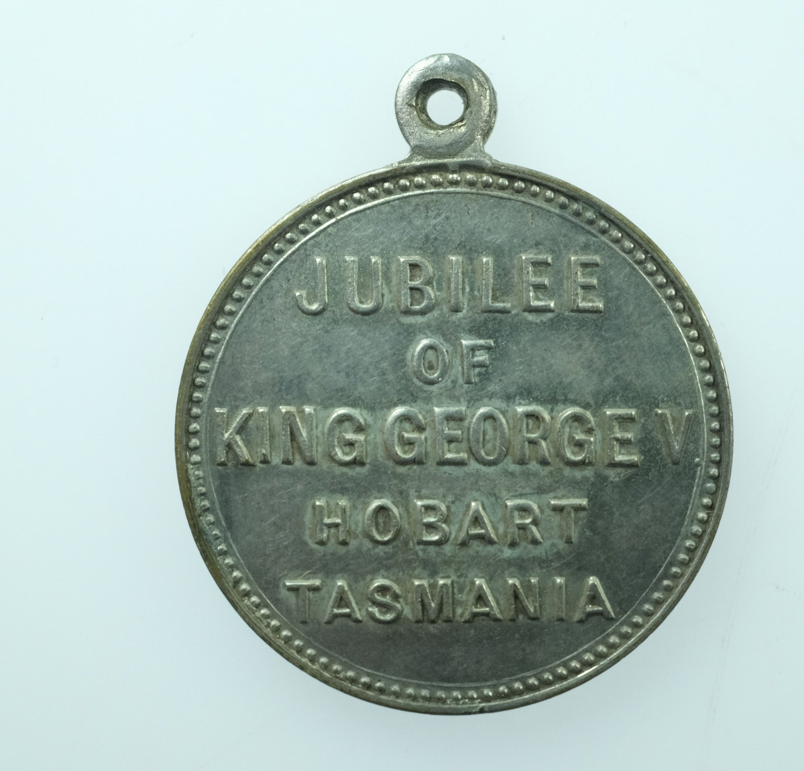Australia 1935 Hobart 'George V Jubilee' Silvered Bronze Medalet, Uncirculated - 2
