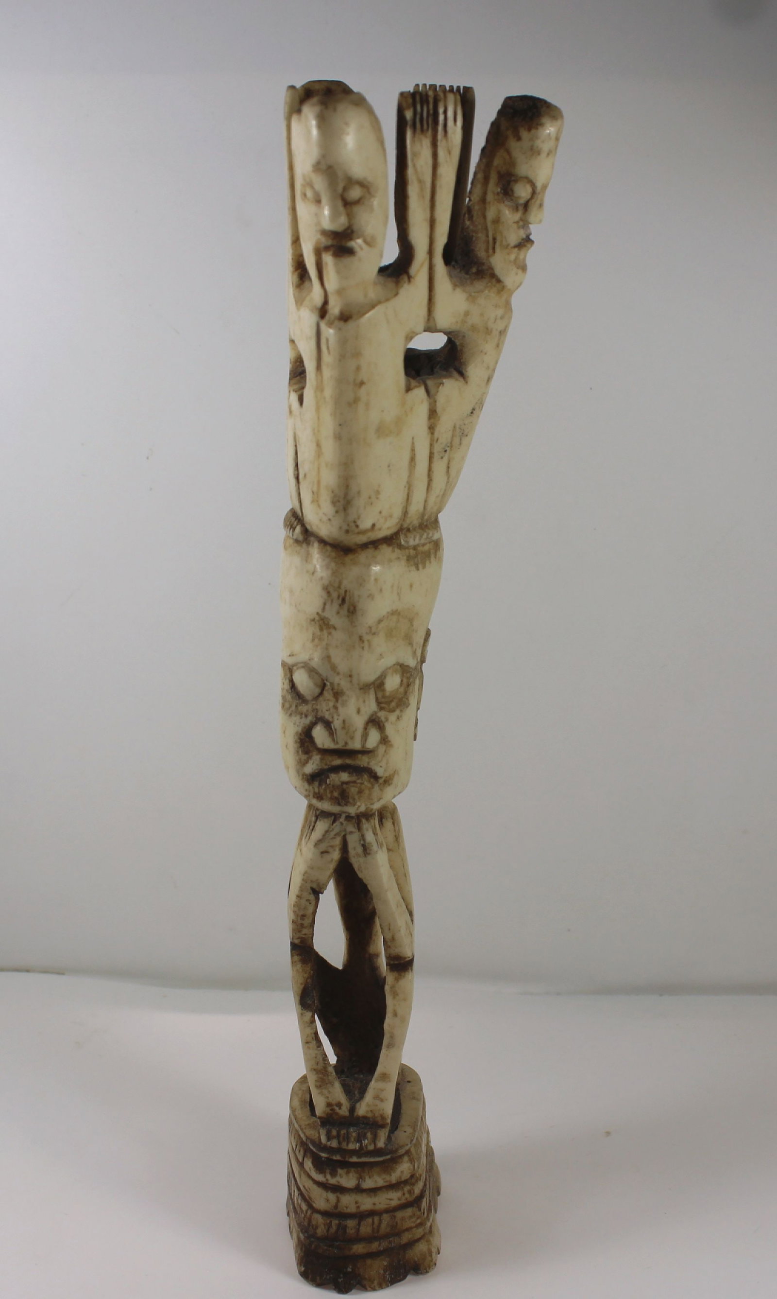 Carved Bone Totem - 2