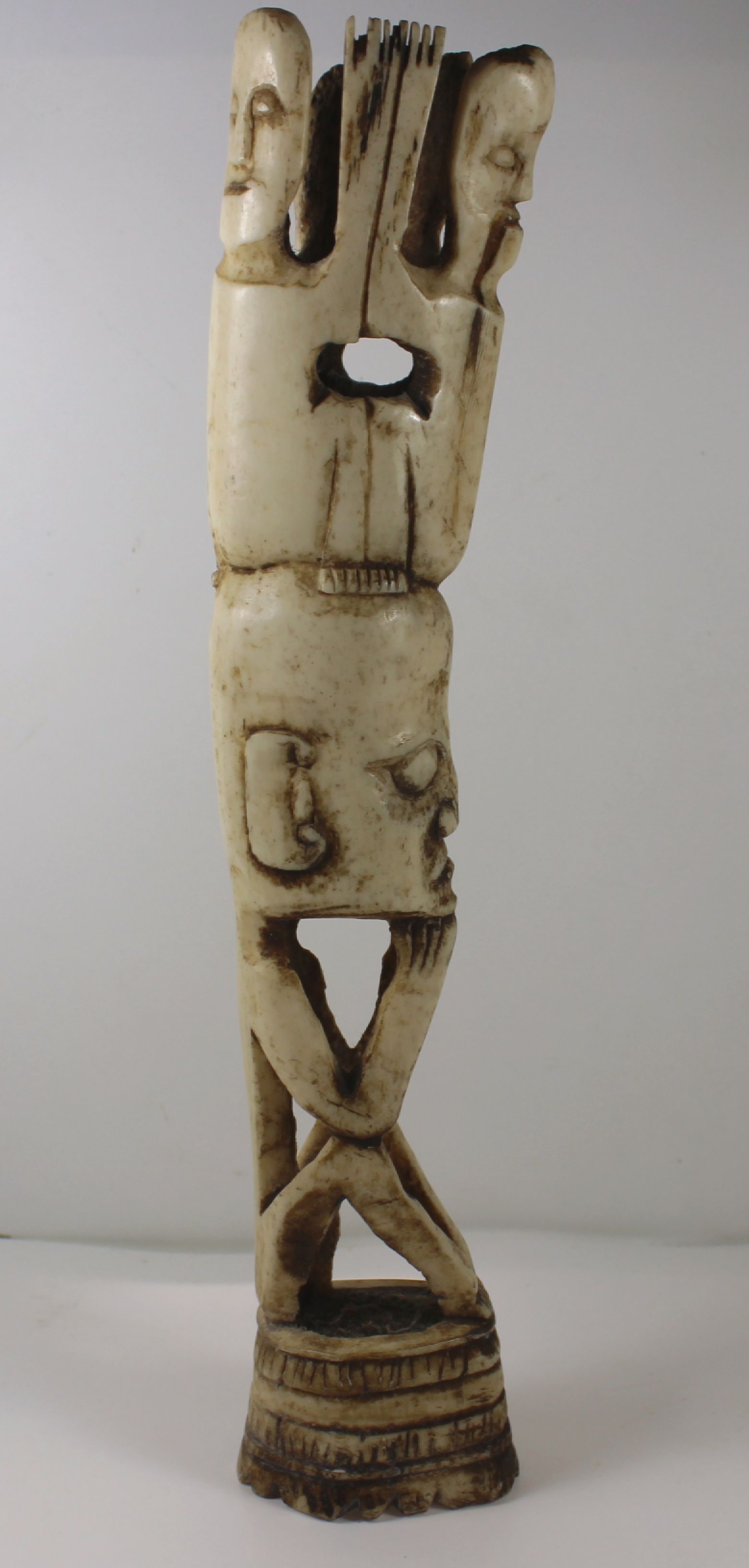 Carved Bone Totem - 3