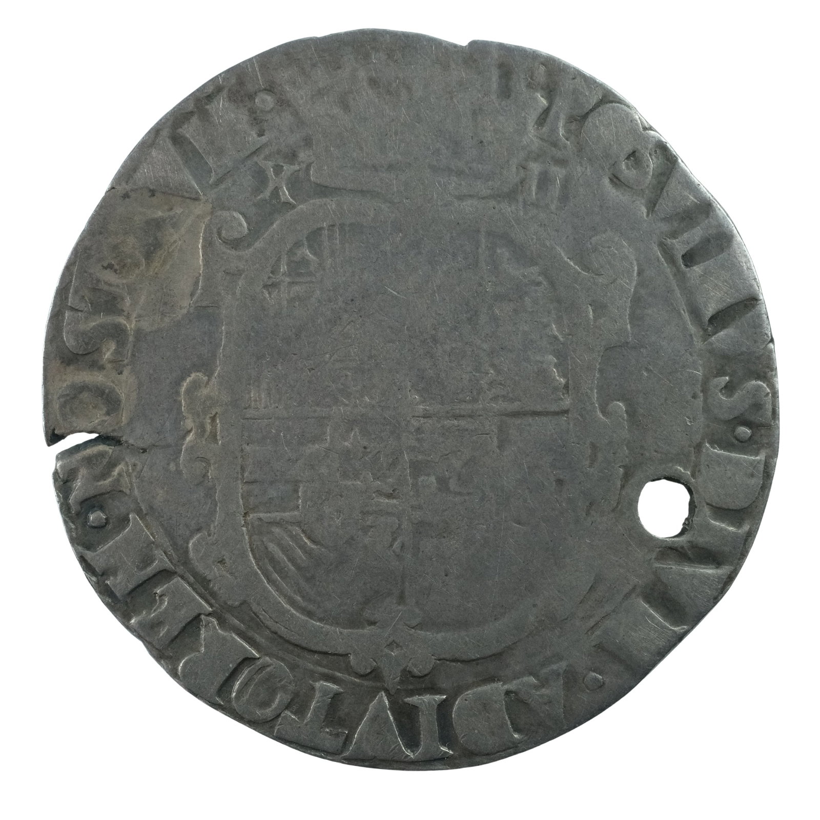 England 1555 'Phillip & Mary' Shilling, Very Good / Fine details (1 of 2)