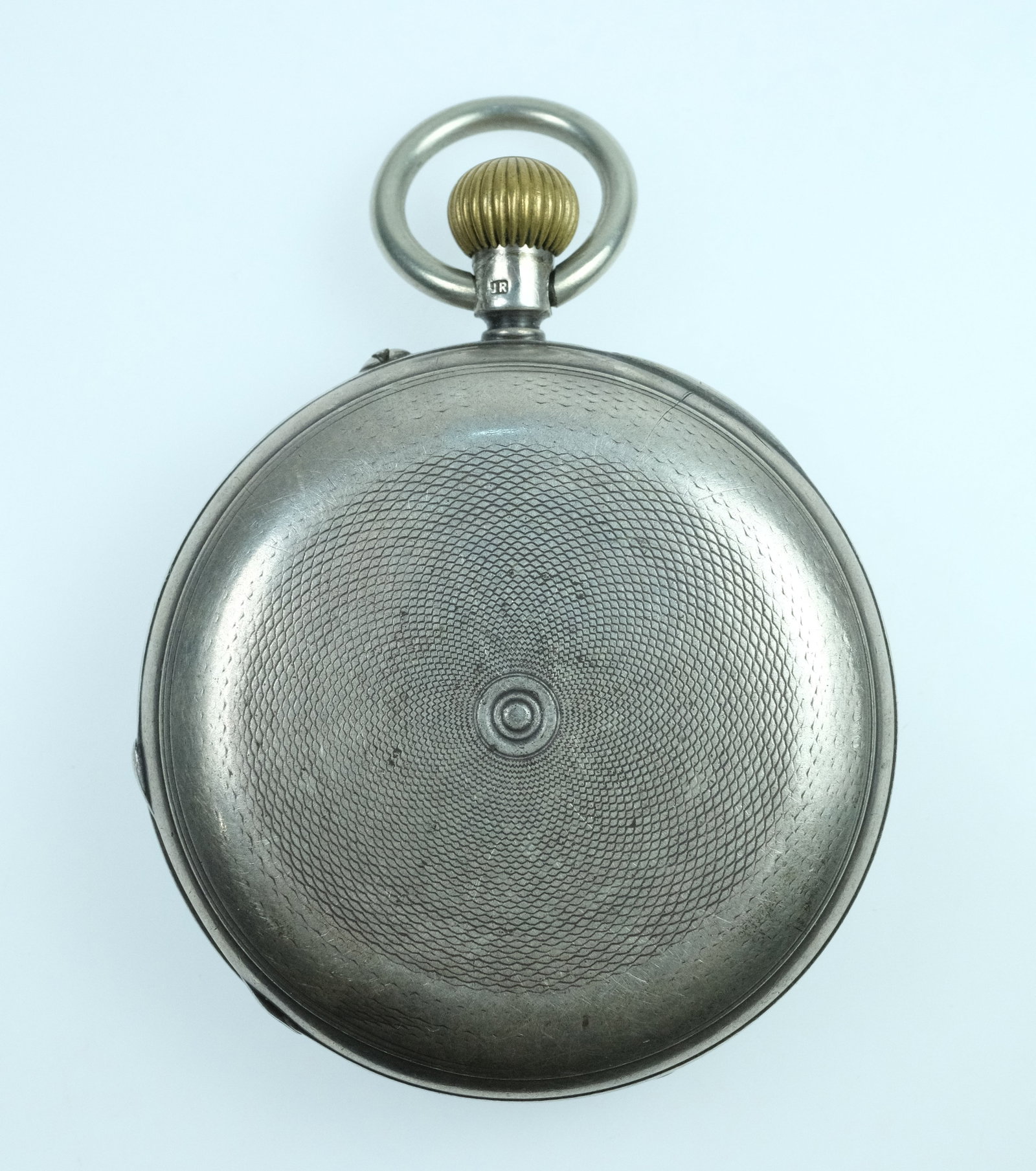 Rotherham's of London' Sterling (925) Silver Pocket Watch with Second Dial - 3