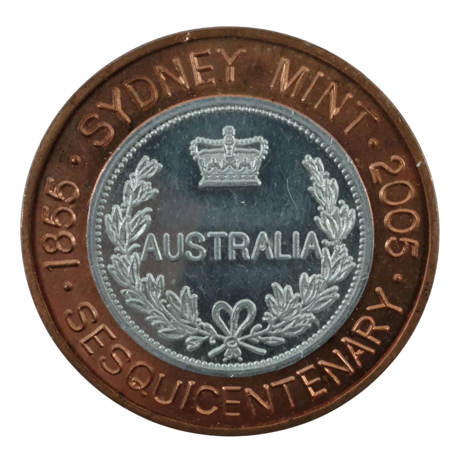 Australia 2005 'Sydney Mint' Sesquicentenary Medal, Uncirculated - 2