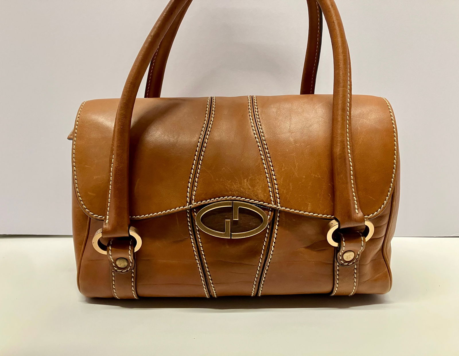 Vintage Gucci Leather Handbag (1 of 3)