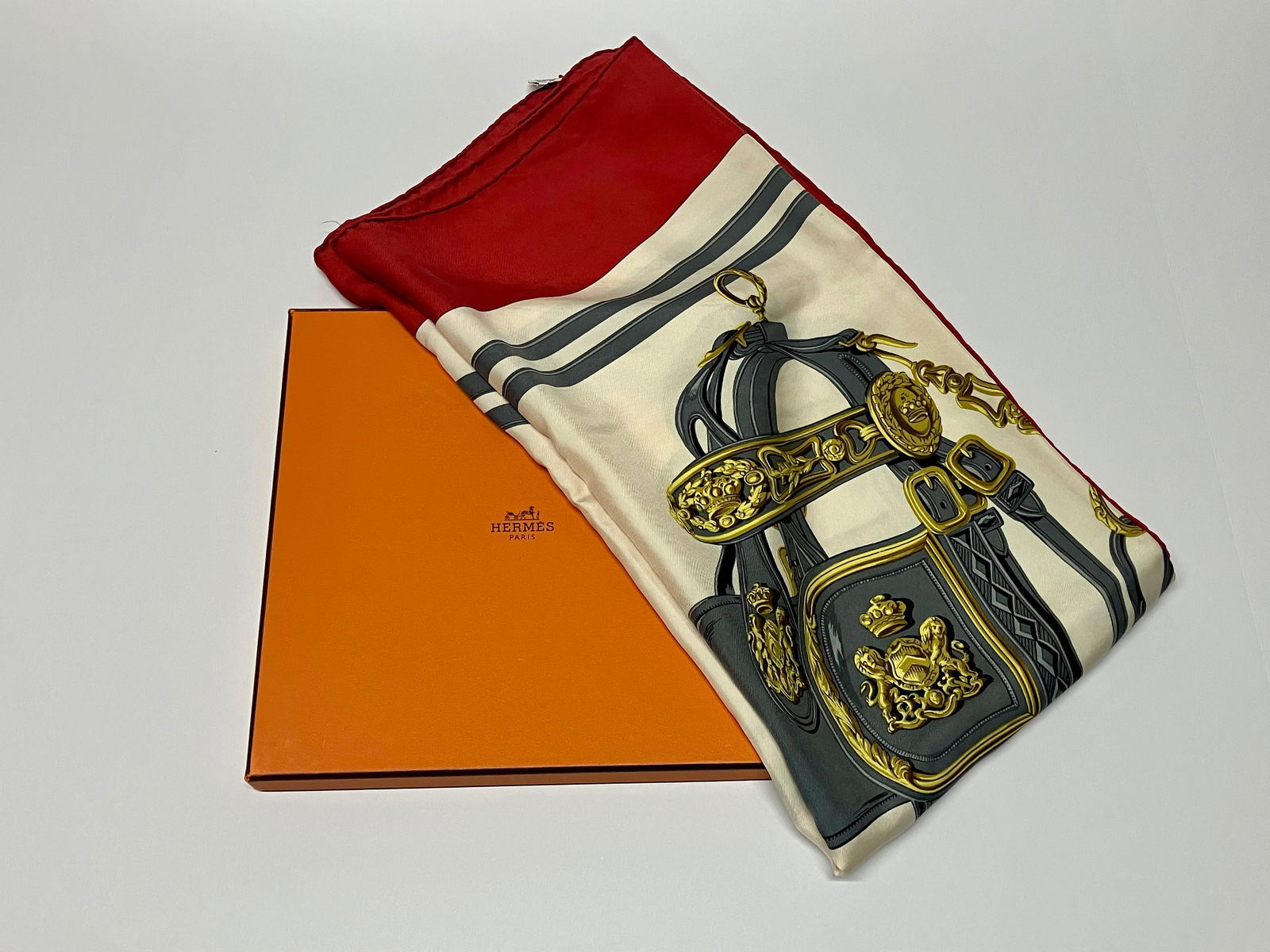 Vintage Hermes Brides de Gala Silk Scarf - Boxed (1 of 4)