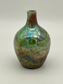 Iridescent Pottery Vase