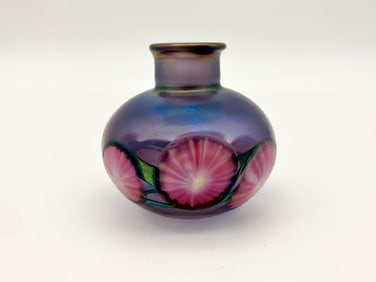 Lotton Studios Art Glass Vase