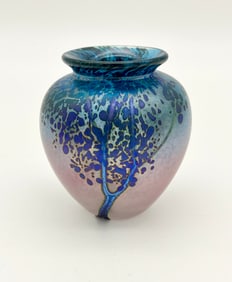 Peet Robinson Art Glass Vase