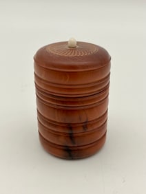 Rosewood Hand Turned Wood Treen C. 1993