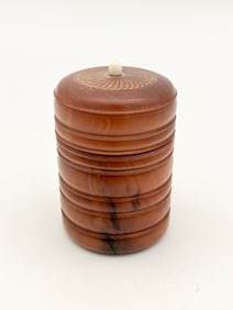 jack Rogers Hand Turned Wooden Jar