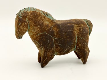Chinese Pottery Vogelherd Horse