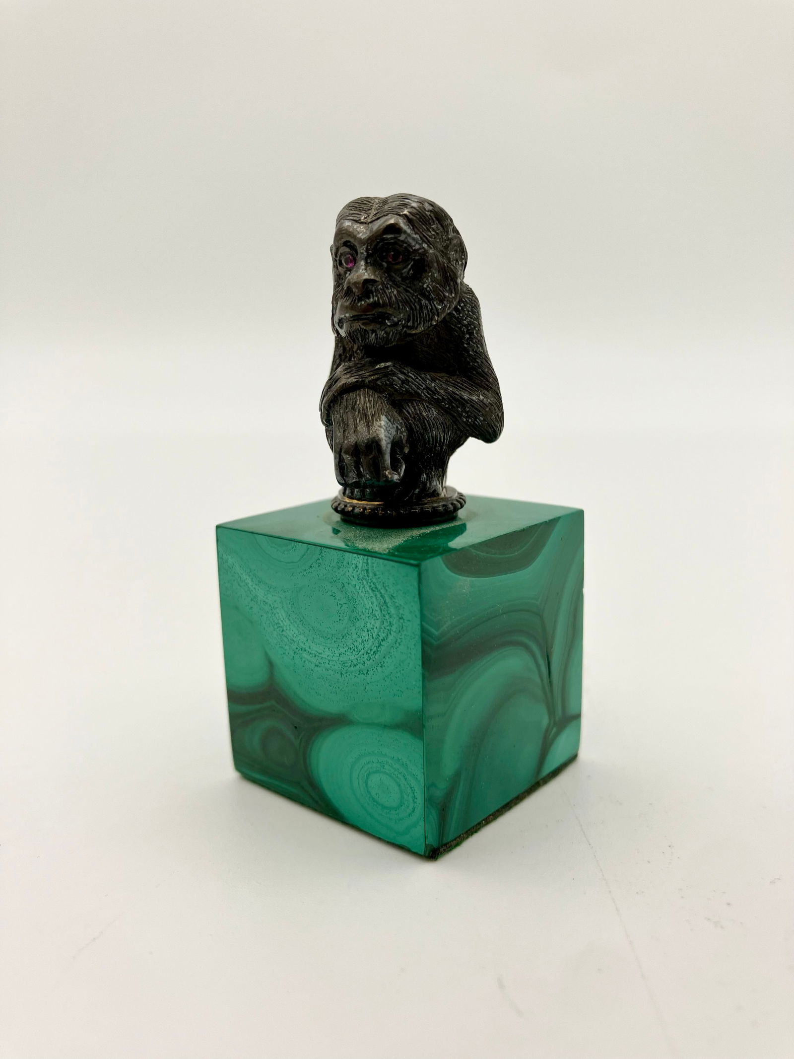 Malachite Monkey Figurine (1 of 3)