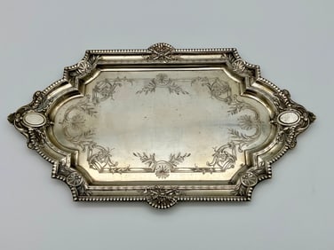 800 Silver Vanity Tray