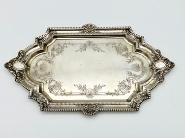 800 Silver Vanity Tray