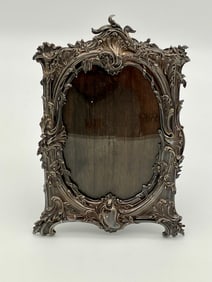 French Silver Plate Picture Frame