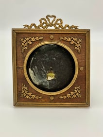 Antique French Wood Square Picture Frame