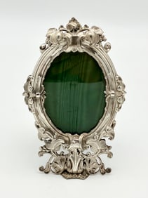 Sterling Silver Art Nouveau Picture Frame