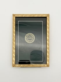 Elias 18K Electroplate Picture Frame 5x7"