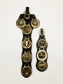 Brass Horse Harness Medallions